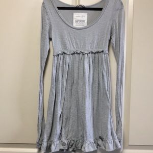 Gray dress from Neiman Marcus
